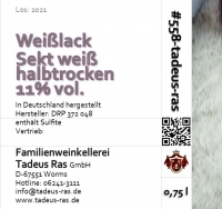 Ras Weißlack Sekt weiß halbtrocken